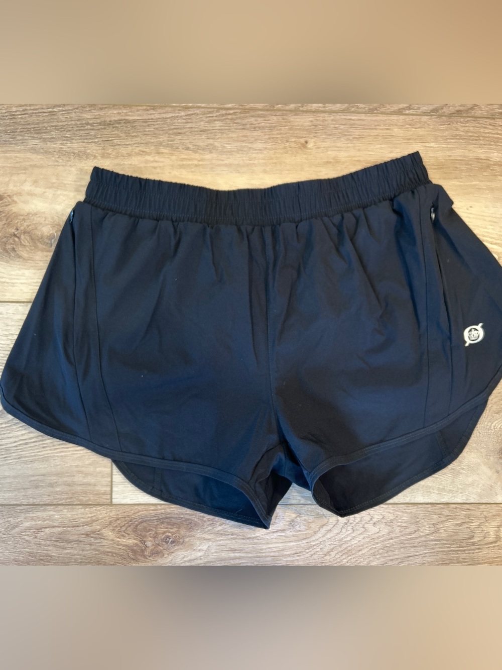 Born Women’s Black Active Shorts - Lightweight Running Shorts with liner shorts